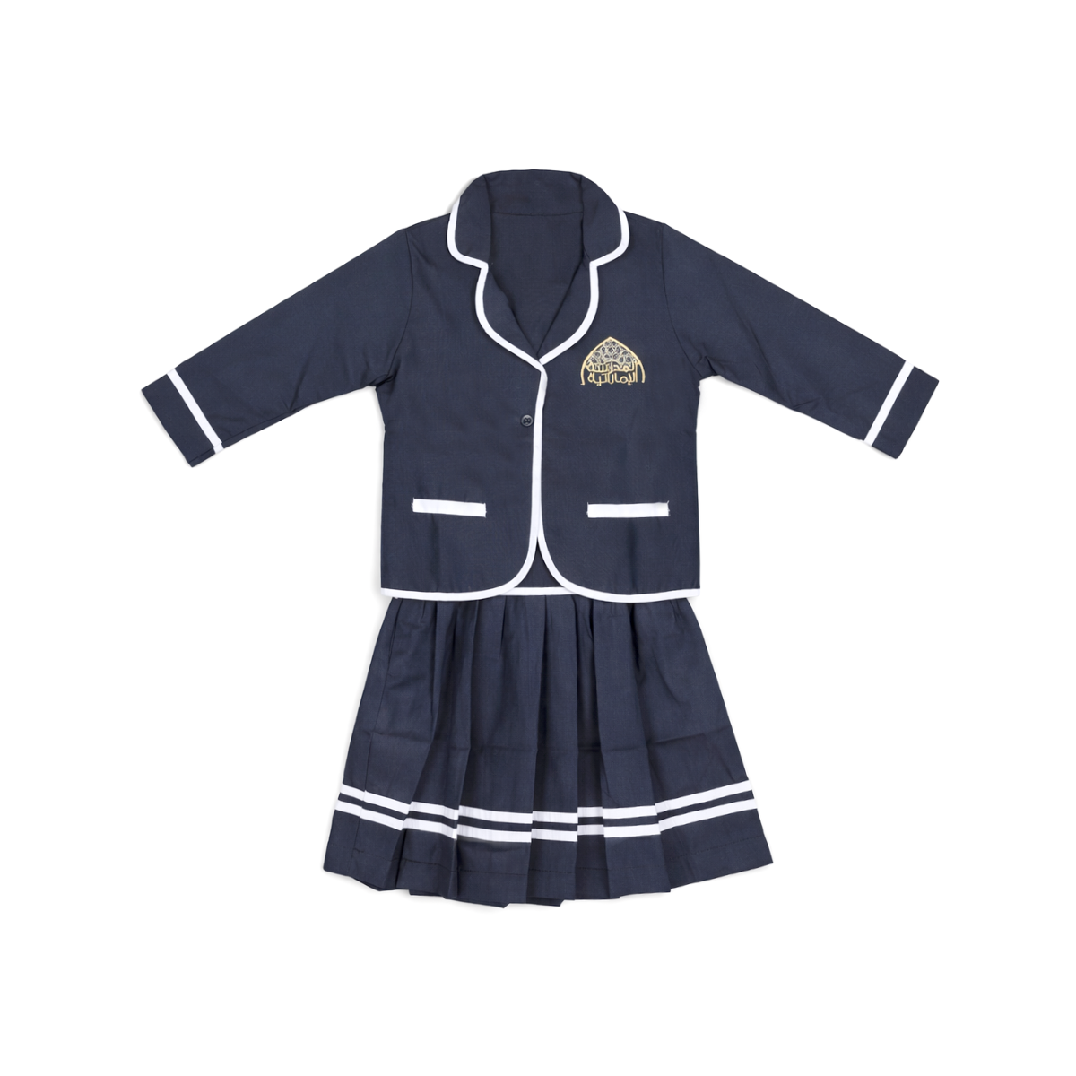 Premium School Uniform  Girls (Jacket & Pleated Skirt Set)