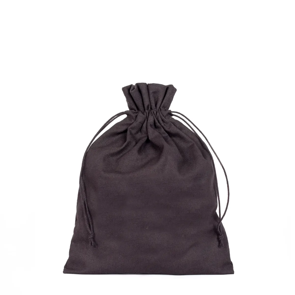 Black Cotton Pouch