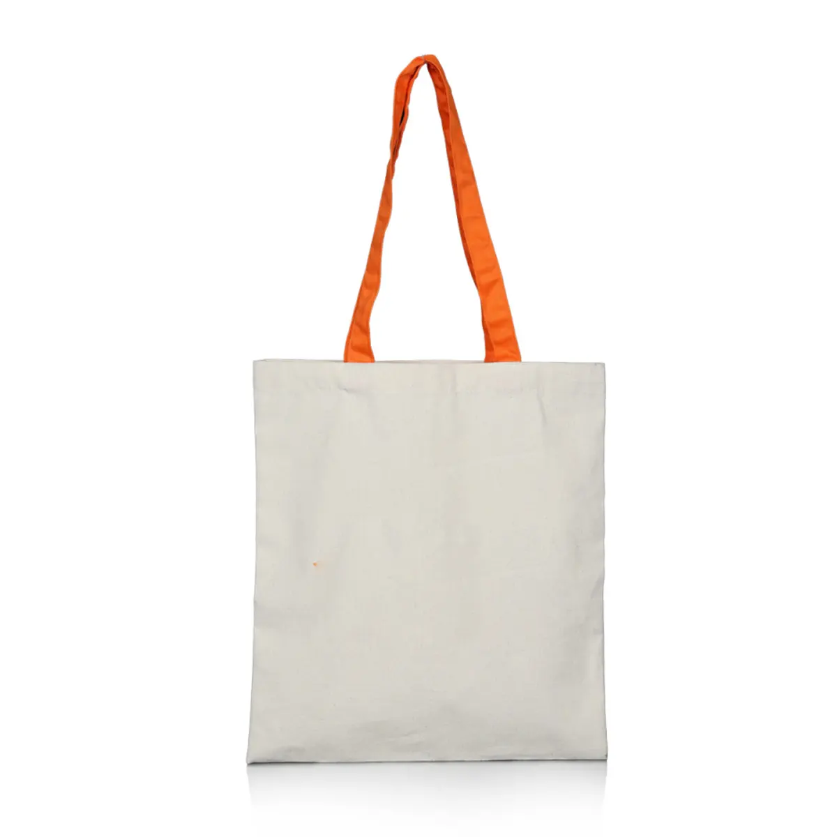 Cotton Bags With Orange Handle