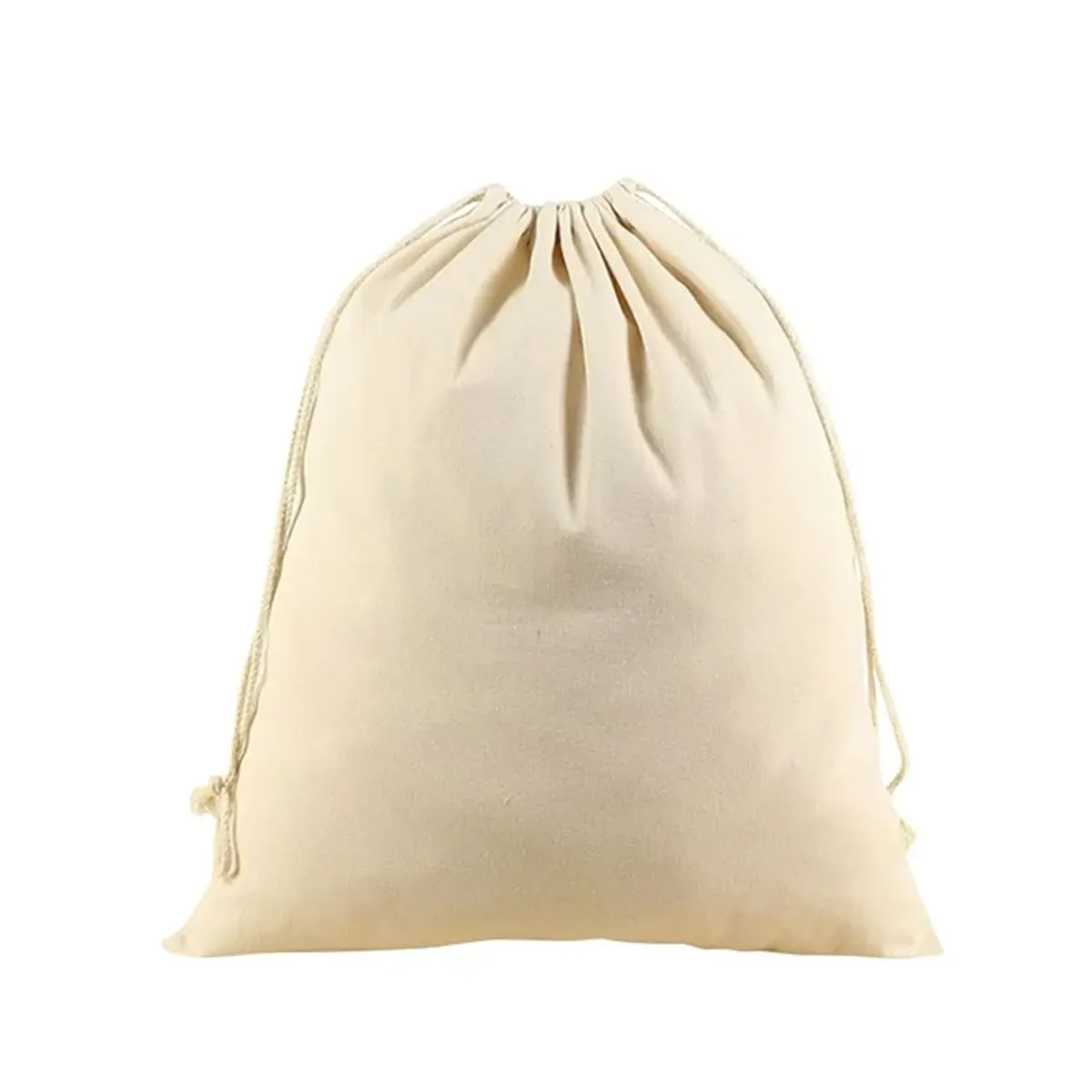 Reusable Cotton Drawstring Laundry Bag