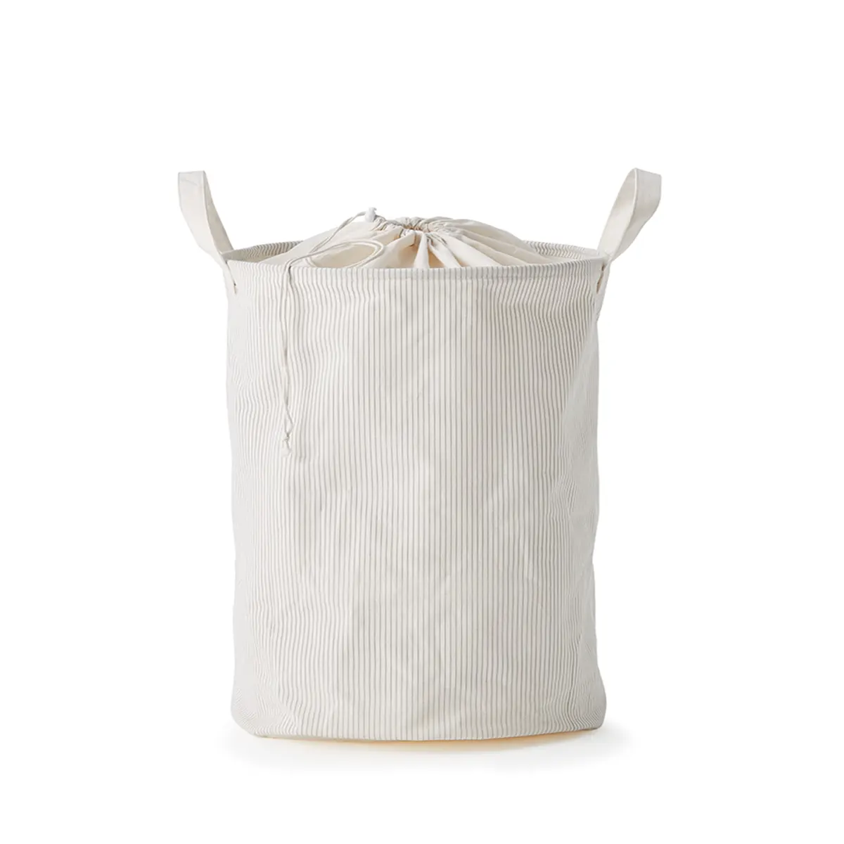 Laundry Bags or mesh bags for laundry- Striped Fabric with Drawstring and Handles