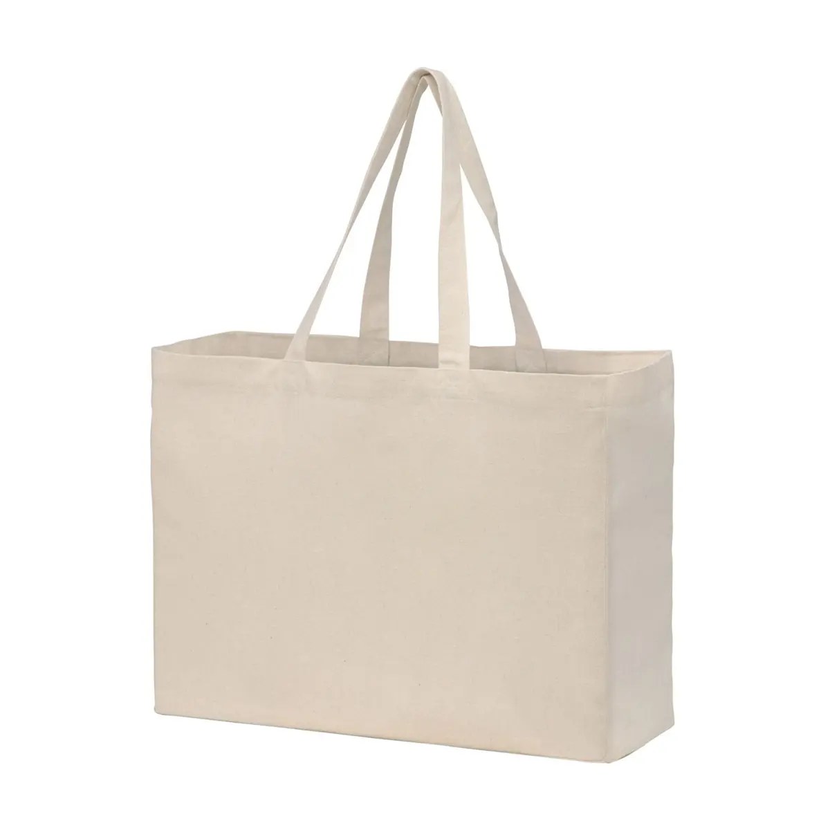 Cotton shopper tote bag